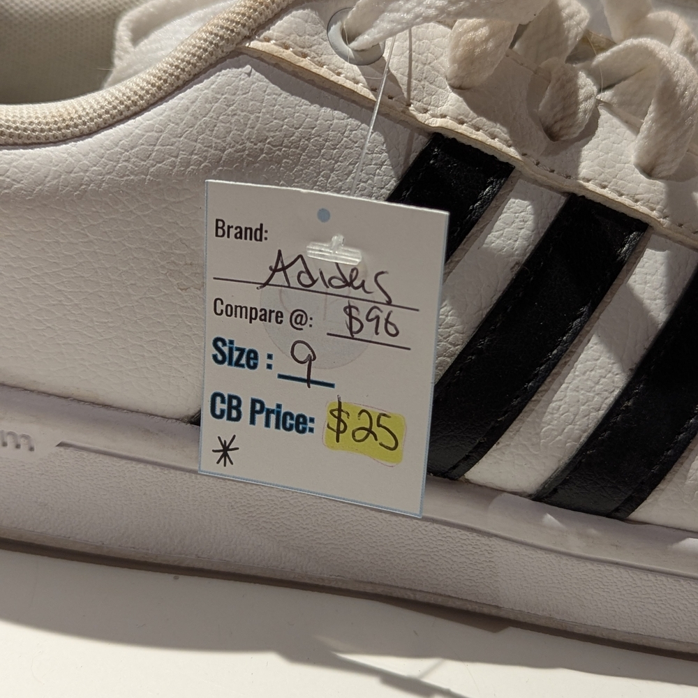 Adidas White and Black Sneakers - Picture 7 of 7